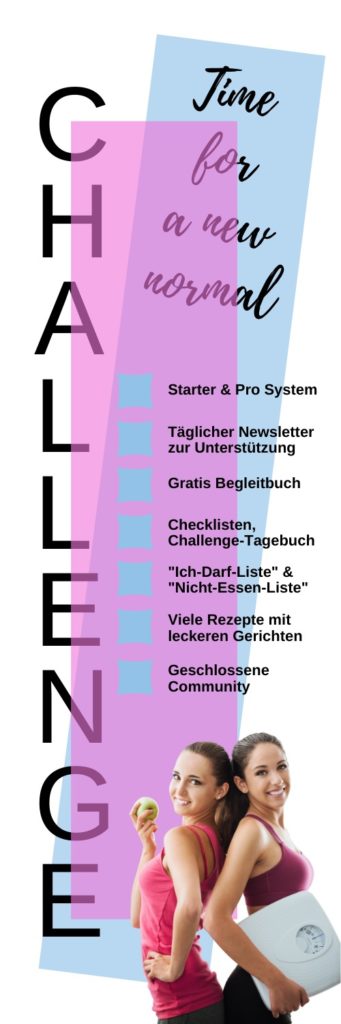 Verlieren Sie jetzt Gewicht und Umfang mit der Grossen Abnehm Challenge 2021. Gewinnen Sie jede Woche tolle Preise. Jetzt mitmachen! Abnehm Challenge 2021