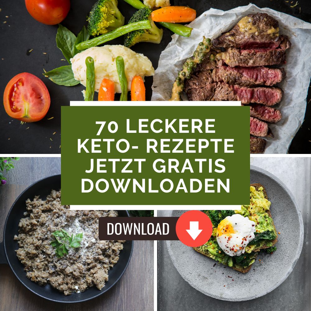 70 leckere Keto Rezepte zur Ketose download bild