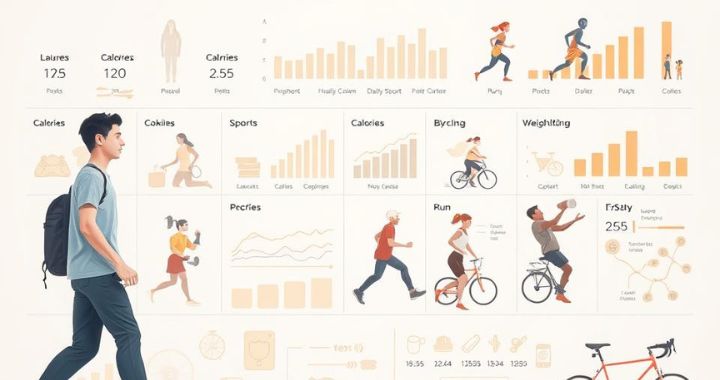 Kalorienverbrauch Alltag und Sport