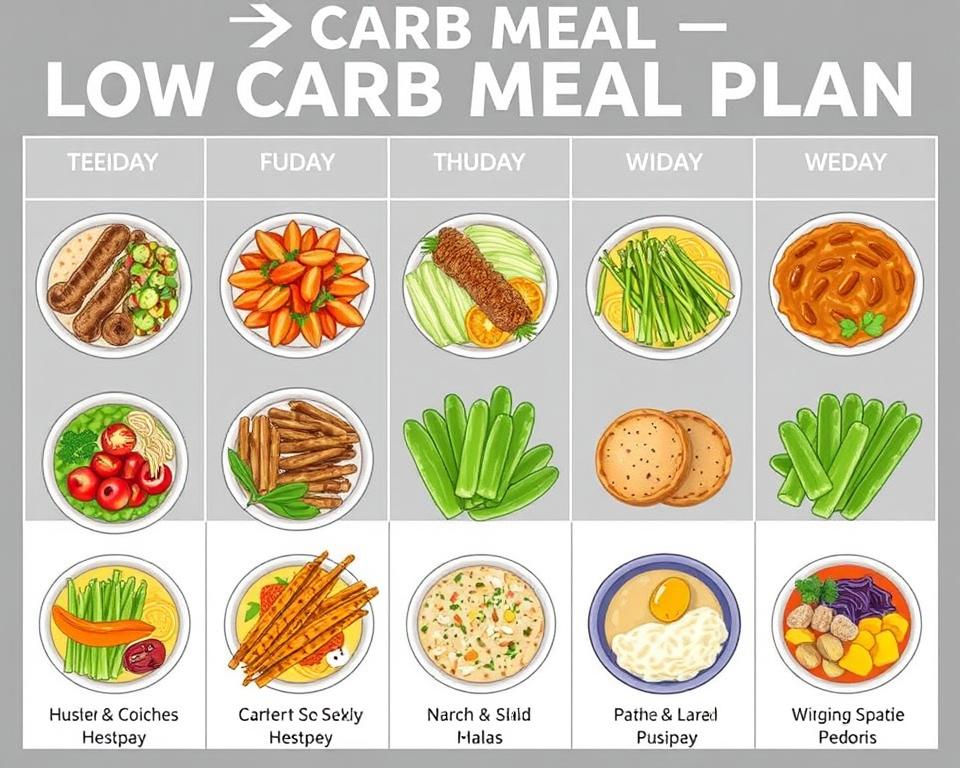 Low Carb Wochenplan