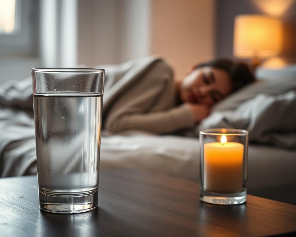 Wasser und Schlaf für Stoffwechsel